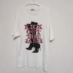 HYSTERIC GLAMOUR KICK OUT THE JAMES　Tシャツ