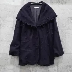 ファッションビレッジ アウター 濃い紫