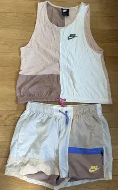 Nike ナイキ　レディース　ショートパンツ・タンクトップセット Lサイズ　上下