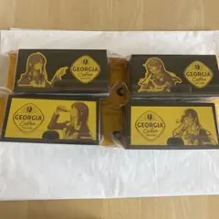 Ado×ジョージアスマホスタンド＆スピーカー4個セット