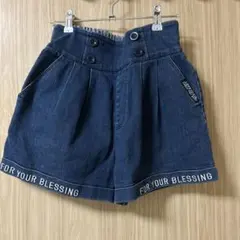 LOVETOXIC ダークブルー 半ズボン