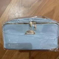 シナモロール ラグジュアリー　バニティポーチ