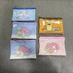 サンリオ DAISO フラットポーチ