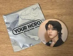 Stray Kids スキズ YOUR HERO IN ハン 缶バッチ