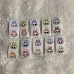 ラブブ　ロールシール　ごほうびシール　キャラクター　20枚