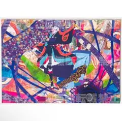 劇場版 『チェンソーマン レゼ篇』 浮世絵木版画 「颱風ノ悪魔回廊破り