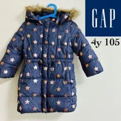 GAP 星柄中綿コート 4y 105cm