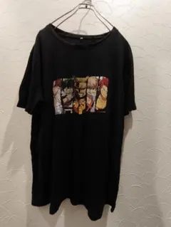 【人気デザイン】僕のヒーローアカデミア ヒロアカ Tシャツ 黒 デク 爆豪 轟