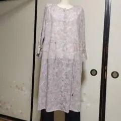 花柄チュニック