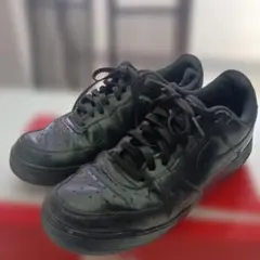 Nike Air Force 1 ブラックスニーカー27.5サイズ
