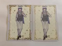 カラフルピーチ　からぴち　どぬく　ぷぴぱ　等身　トレカ　箔押し入り　2枚セット