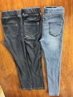 スキニーパンツ 3点セット 西松屋130cm H&M135cm