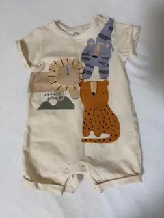 NEXT baby ロンパース サファリ柄 up to 3mthsのサムネイル