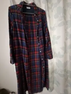 Arnold Palmer チェック柄 シャツワンピース Lサイズ