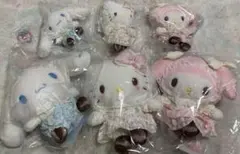 サンリオ フォレストレース マイメロディ ぬいぐるみ 3マスコット3，合計6点
