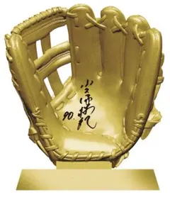 【限定品】ソフトバンクホークス　小久保裕紀監督のグローブモデルとしたミニオブジェ