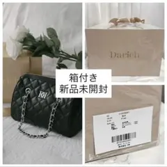 Darich キルティングミニボストンバッグ ノベルティー