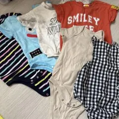 ベビー服セット 半袖ロンパース