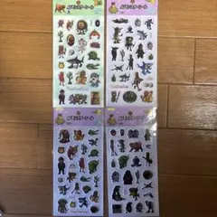 AIモンスター　シール　４枚セット