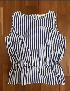 IENA SLOBE ストライプ　カットソー