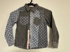 値下げ【120サイズ】ABETONE　キッズ　長袖　ドット　男女兼用