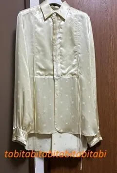 限定値下　フミカウチダ サテンシャツ　 fumika uchidaのサムネイル