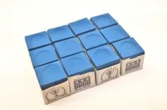 ビリヤードチョーク　シルバーカップ【12個】