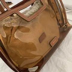 ヌエールスコットクラブインナーバッグ付きクリアーナイロンバッグ定価12500