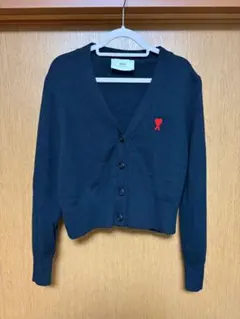 Ami paris アミパリス / Vネック カーディガン 黒のサムネイル