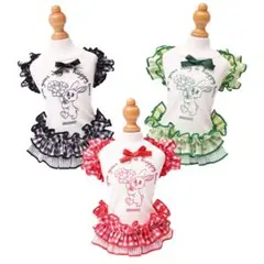 accu milia 犬用ワンピース ギンガムチェック　Lサイズ　BLACK accu milia 犬用ワンピース ギンガムチェック Lサイズ BLACK - メルカリ