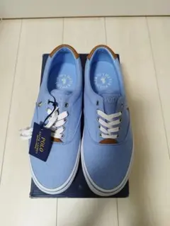 POLO ライトブルー スニーカー 27.5cmのサムネイル