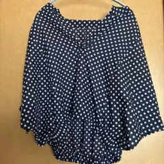 NOBLE ドットスパローンドルマンスリーブ