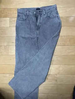 【本日限り価格】UNIQLO ワイドストレートジーンズ73.5cm 股下80cm