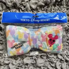 【新品・未使用】東京ディズニーリゾート40周年 ミッキー バルーン柄 ヘアバンド