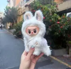 ラブブ服　LABUBU ジモモ 風 可愛い　ぬい服　ラブブ着せ替え服2点セット