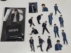 加藤シゲアキ アクスタ アクリルスタンド シール ステッカー グッズまとめ売り