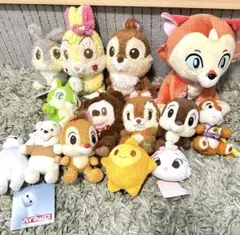 【初期版★新品タグ付き】初期版　ツムツム　ぬいぐるみ14体セット 初期版☆新品タグ付き】初期版 ツムツム ぬいぐるみ14体セット - メルカリ