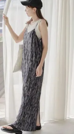 kastane プリーツワンピース