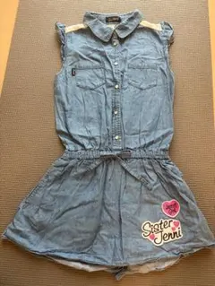 Sister Jenni デニム ノースリーブ 원피스 風 150