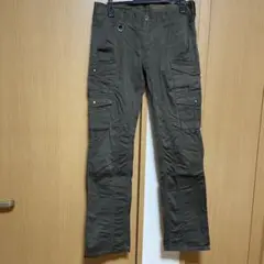 カーゴパンツ オリーブグリーン 4ポケット