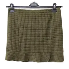 美品 MOSCHINO ミニスカート I44 L～XL モスキーノ 春秋冬