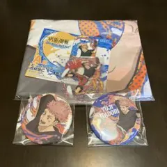 セガラッキーくじ　呪術廻戦　A I JK 賞　虎杖悠仁セット　缶バッジ 等