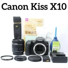 ☘️高速連写✨️Canon Kiss X10 一眼レフ スマホ転送 ショット数少
