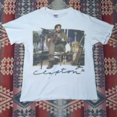 90 's vintageエリッククラプトンERIC CLAPTON TシャツLのサムネイル