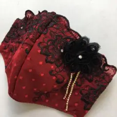 現品のみ　　レース立体マスク　マスクカバー