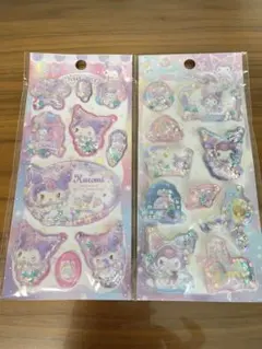 Kuromi シェイカーシール 2枚セットのサムネイル