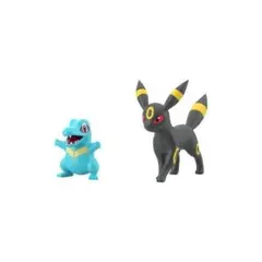 ワニノコ＆ブラッキー③ ジョウト地方 ポケモンスケールワールド