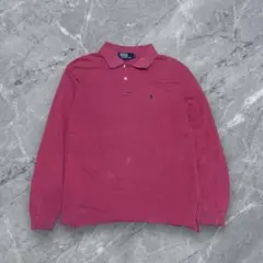 【希少カラー】ラルフローレン ポロシャツ Sサイズ ピンク ポニー刺繍