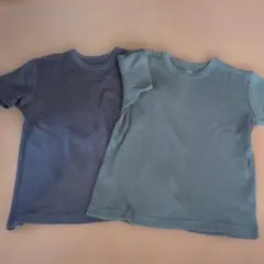 クロッシー　キッズ　コットンUSA　ワッフル半袖Tシャツ140cm2着セットのサムネイル