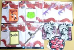 一番くじ NARUTO ナルト　ラバーコースター　9点